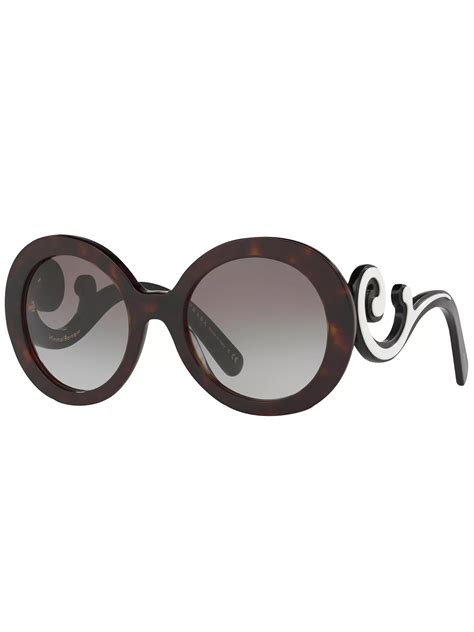 prada minimal baroque sunglasses.